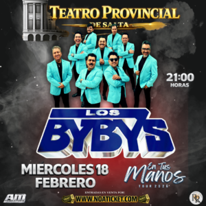 LOS BYBYS EN CONCIERTO MIERCOLES 18 DE FEBRERO