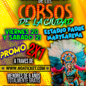 ANTICIPADAS PROMO 2X1 CORSO